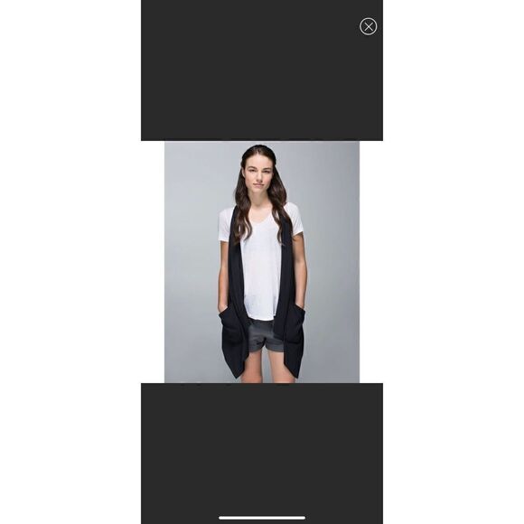Lululemon tranquility sleeveless wrap size 10 - Picture 1 of 5